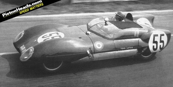 Lotus at Le Mans in '57 ...