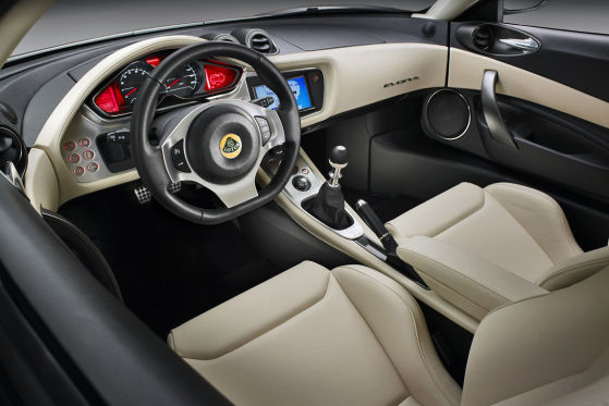 Lotus Evora Dashboard