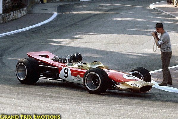 1969 Monaco GP - Graham Hill (1st) - Lotus-Cosworth 49B - Tourist in Monaco.jpg