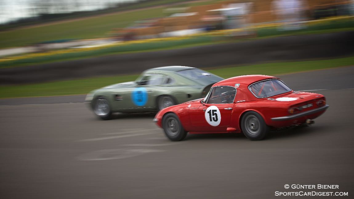 Lotus Elan 26R and Aston Martin DP214