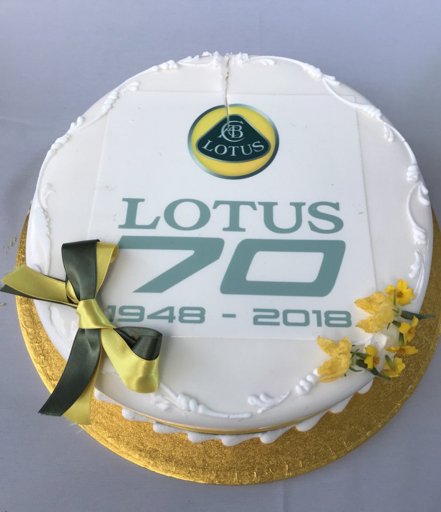 Lotus 70 taart