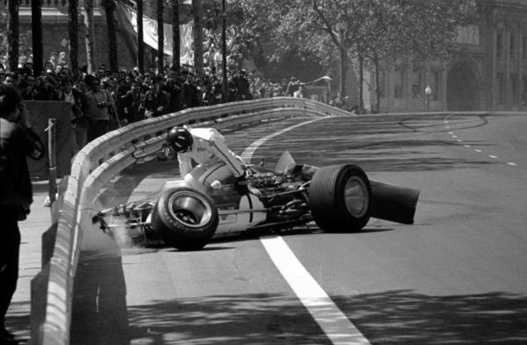 Lotus 49B - 1969 Montjuich Crash Hill