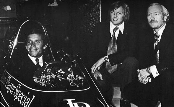 Jacky Ickx - Ronnie Peterson - Colin Chapman